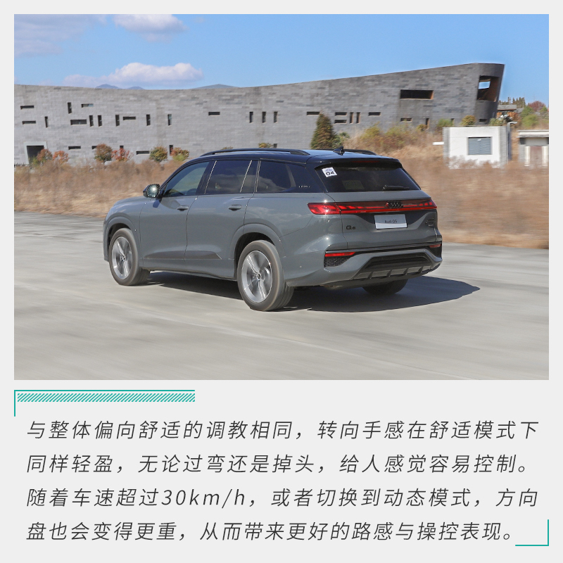 名副其实的全尺寸旗舰SUV 试驾上汽奥迪Q6