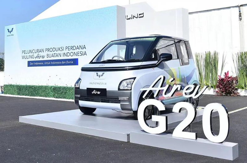 8月11日上市 五菱首款新能源全球车印尼正式下线