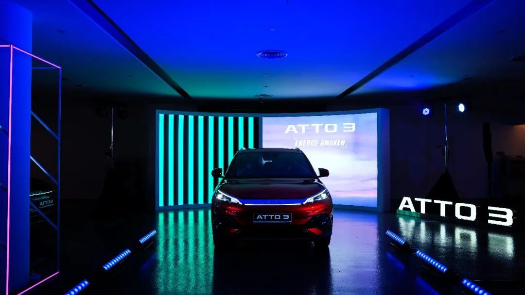 e平台3.0首款A级潮跑SUV，比亚迪ATTO 3在新加坡上市
