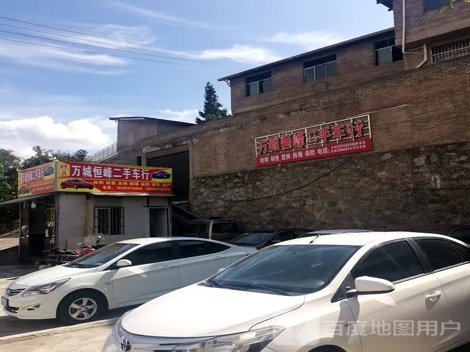 万城恒峰二手车行