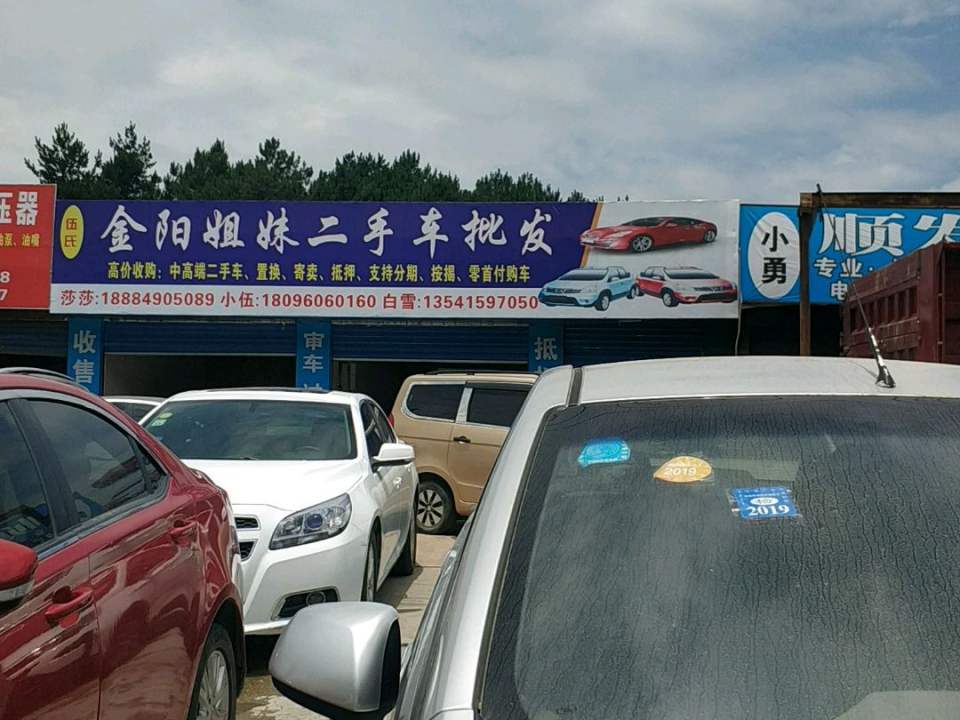 伍氏金阳姐妹二手车批发