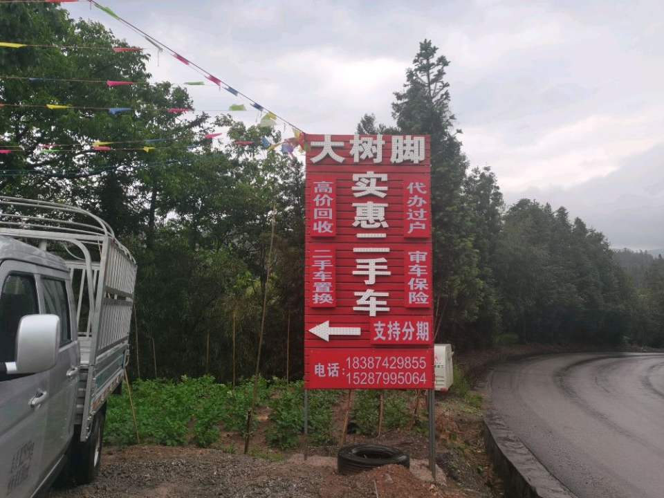 大树脚实惠二手车